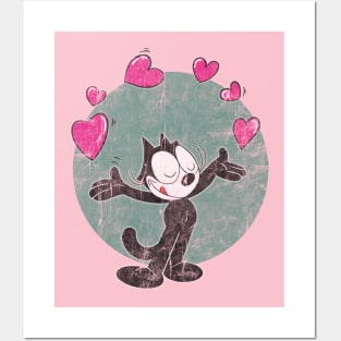 Felix The Cat Love Posters and Art